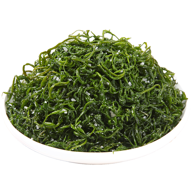 海草鞭炮笋250g*4袋盐渍马尾藻海藻长寿菜羊栖菜海带海菜火锅食材