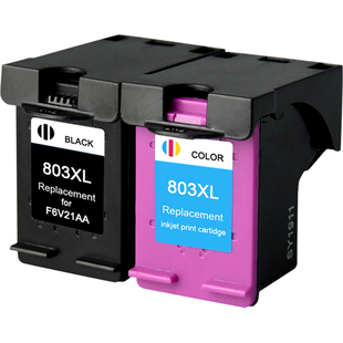 兼容惠普803墨盒可加墨 黑色彩色Deskjet hp1112 2621 2132 2131 hp2621 2622 2600打印机连供连喷原装改装dj