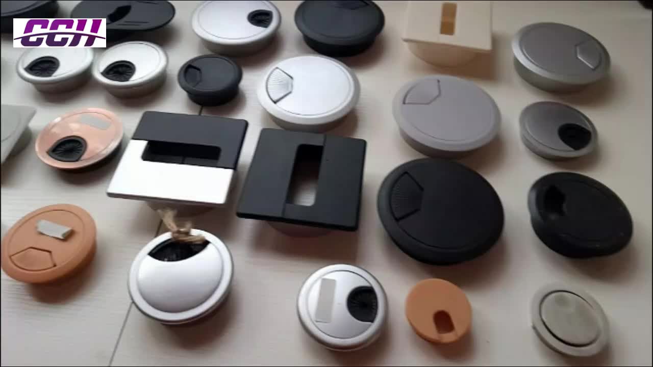 Round Plastic Cable Brush Grommet,Wire Box For Office ...