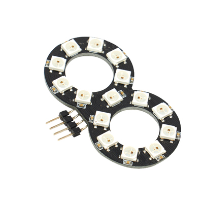 小喵科技KittenBot Scratch编程 八字全彩RGB灯环 8字 UNO R3配件