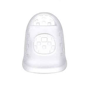 手指保护套 绕线串珠防护配件 扩孔指套防打滑 防戳伤 硅胶防护