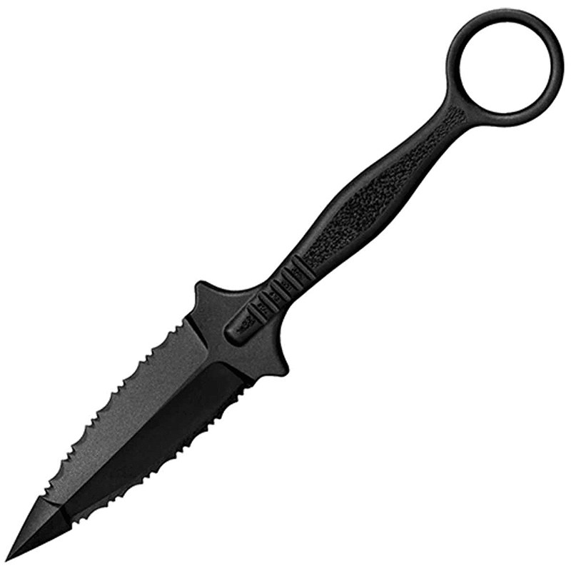 美国冷钢COLDSTEEL圆环小刀/进口塑钢非金属防身训练道具玩具92FR