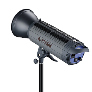 visico韦思200W直播补光灯led网直播间灯光常亮补光灯球形直播灯