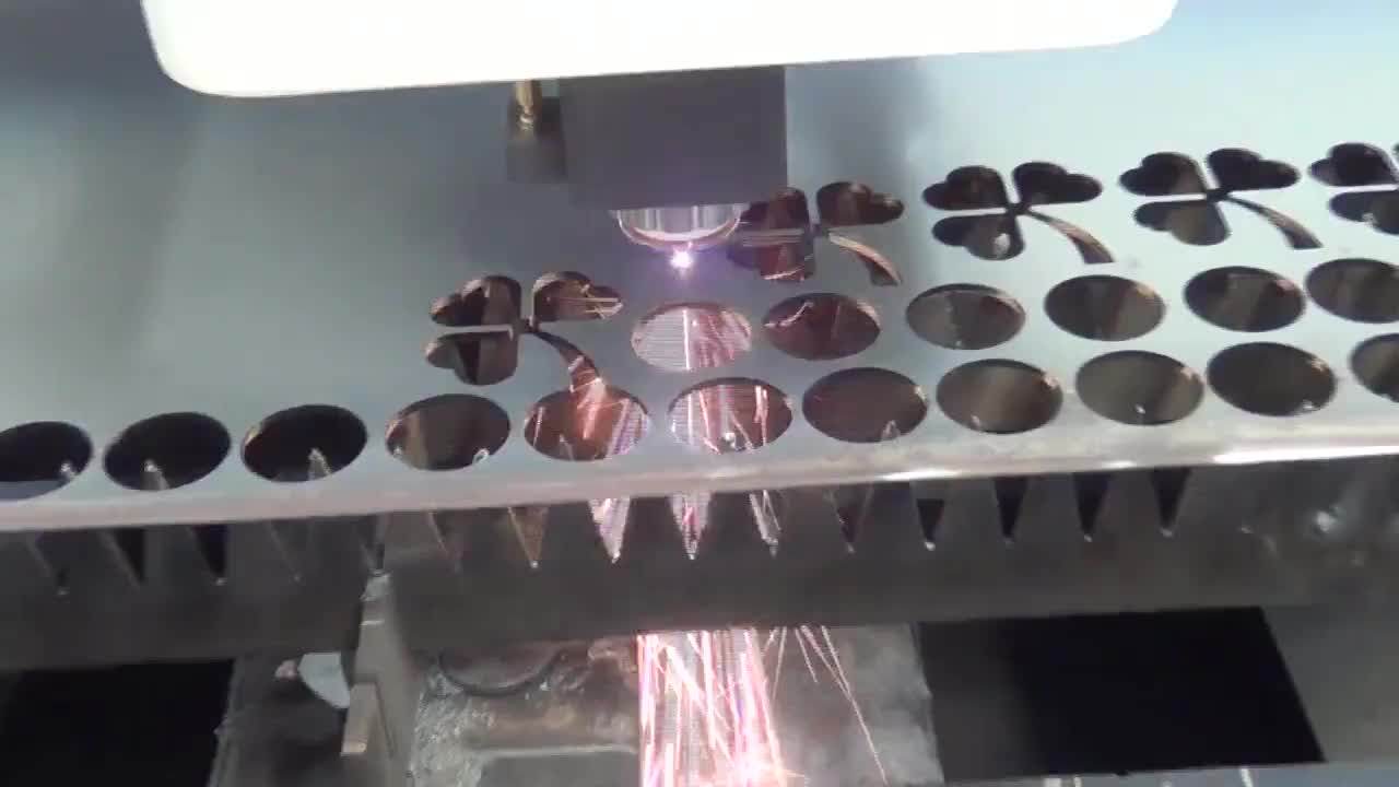 China Cnc Laser Metal Cutting Machine Akj1530f With 500w Fiber Laser