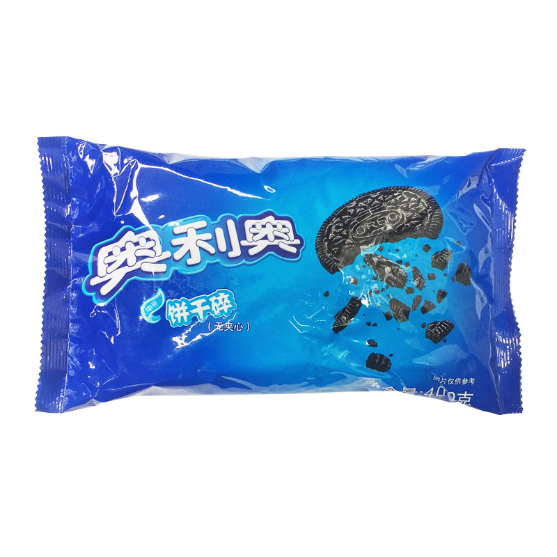 亿滋奥利奥饼干碎无夹心饼干碎400克雪花酥蛋糕烘焙奶茶用包邮