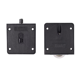 老式衣柜滑轮趟门轮子移门顶珠推拉轮黑色塑料橱柜吊轮轨道门配件