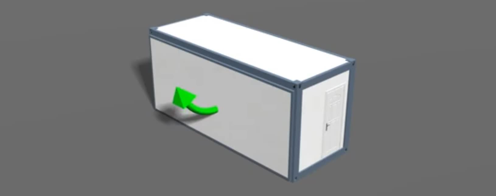 Low cost cheap container boarding house container house pods of container house philippines