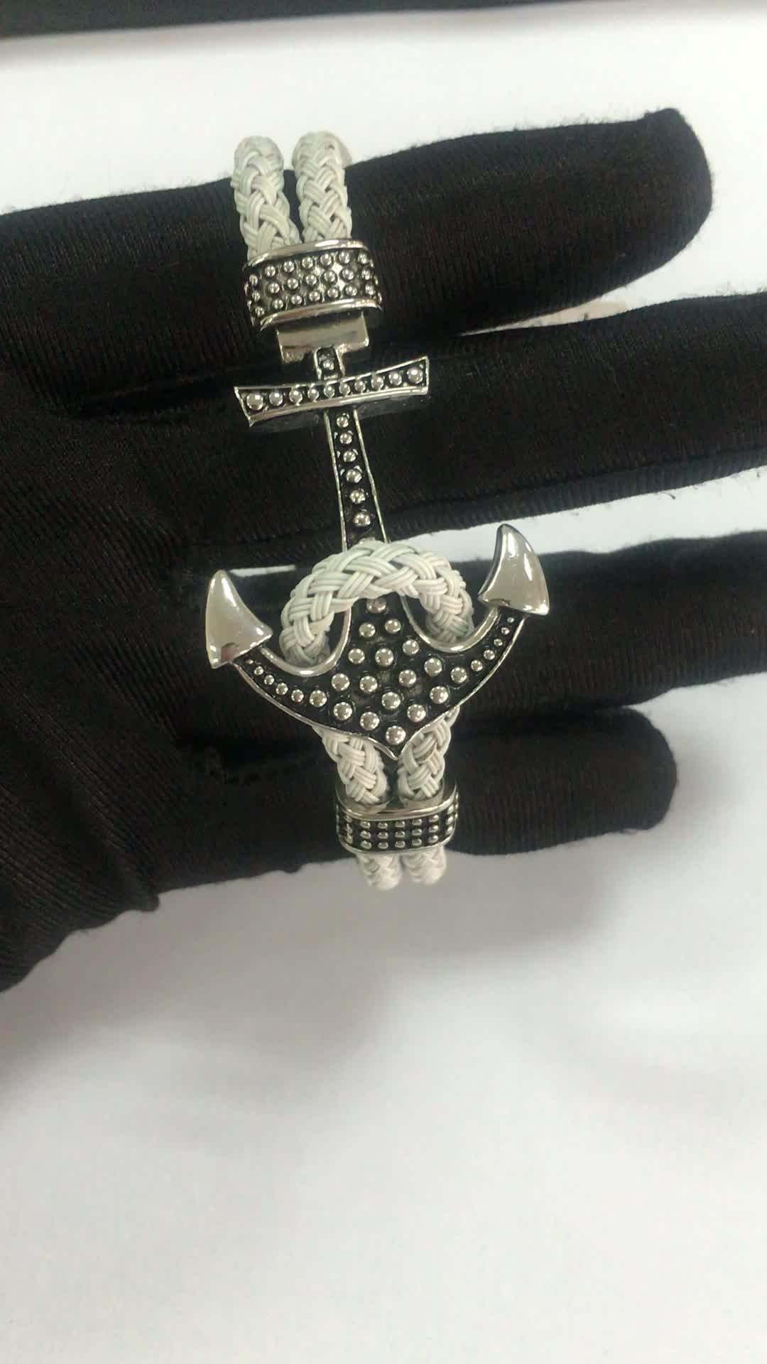 New Style Fashion Custom Sport Men Charm Bracelet Stainless Steel