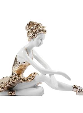 欧式创意芭蕾舞女摆件家居饰品