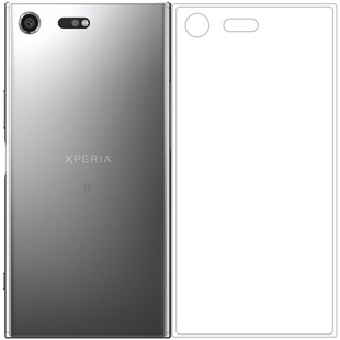适用于索尼XZP手机壳包边壳水晶套后盖壳5.2寸保护套软胶壳透明壳塑料胶质软外壳合身百搭圆润秒装透光好裸壳