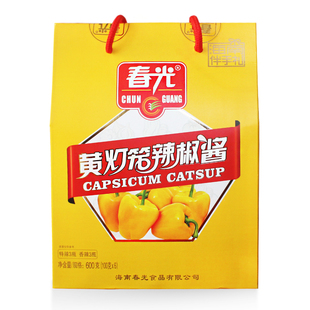 海南 春光黄灯笼辣椒酱100克*6瓶 3香辣3特辣 辣椒酱春节礼盒