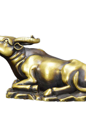 生肖牛家居客厅办公室仿古铜器