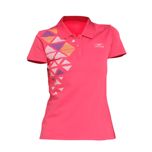 夏季运动短袖t恤女款 翻领中老年大码半袖上衣佳木斯透气polo衫女