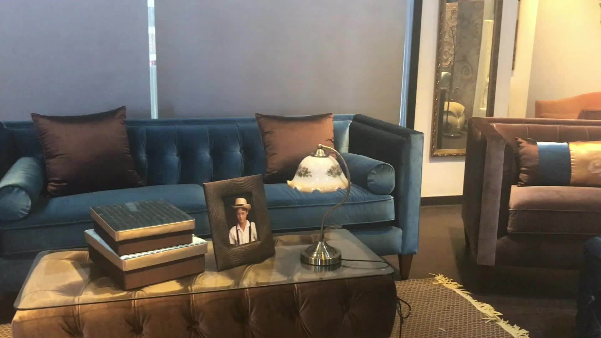 Wood Frame Fabric Upholstery Furniture Living Room Armchair/ Acrylic