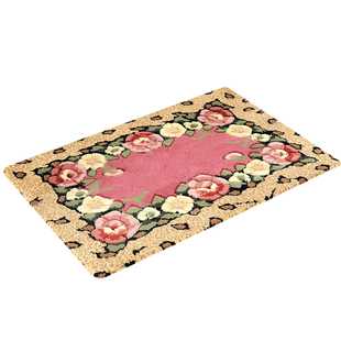 玫瑰花朵门厅入户进门地垫门垫 卧室脚垫 卫生间厨房吸水防滑地垫