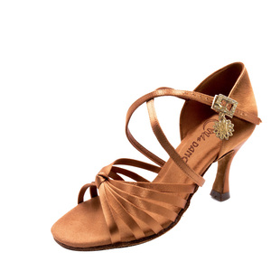 拉丁舞鞋女士软底中高跟夏天专业教师演出比赛ld成年交谊水兵跳舞