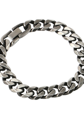 欧美复古钛钢韩版朋克风男士手环