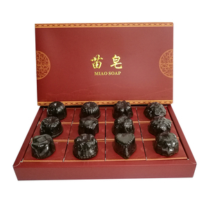 miaosoap苗皂神魔手工皂祛痘卸妆洗面洗脸沐浴刷牙12个装