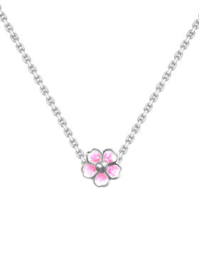 thisness秘密花园纯银彩釉樱花