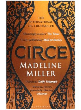 预售 英文原版 喀耳刻 Circe 平装 阿基里斯之歌作者Madeline Miller新作 古希腊神话故事再创作 The Song of Achilles