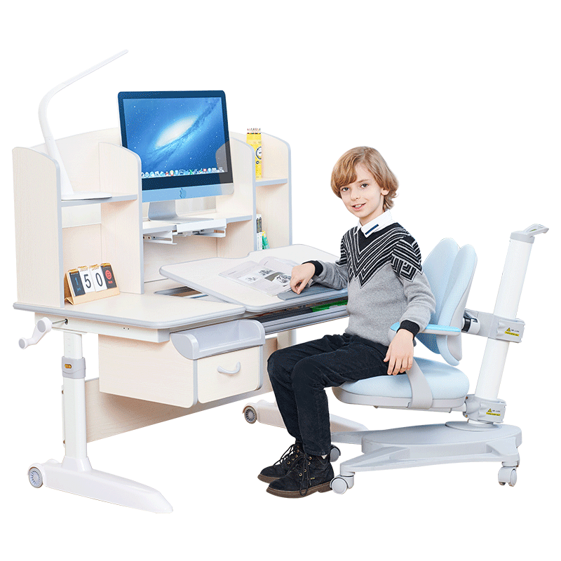 中沪爱童实木儿童学习桌写字桌椅口碑评测啥样?全面解析真实情况如何？