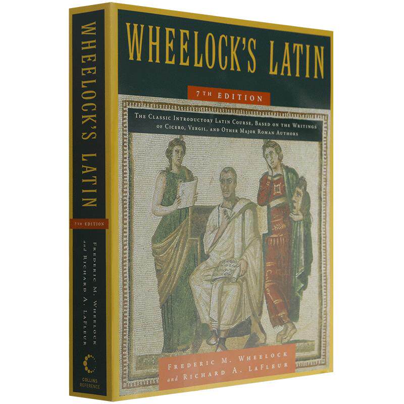 韦洛克拉丁语教程书 Wheelock’s Latin 7th Edition 英文原版  Frederic M. Wheelock 第7版