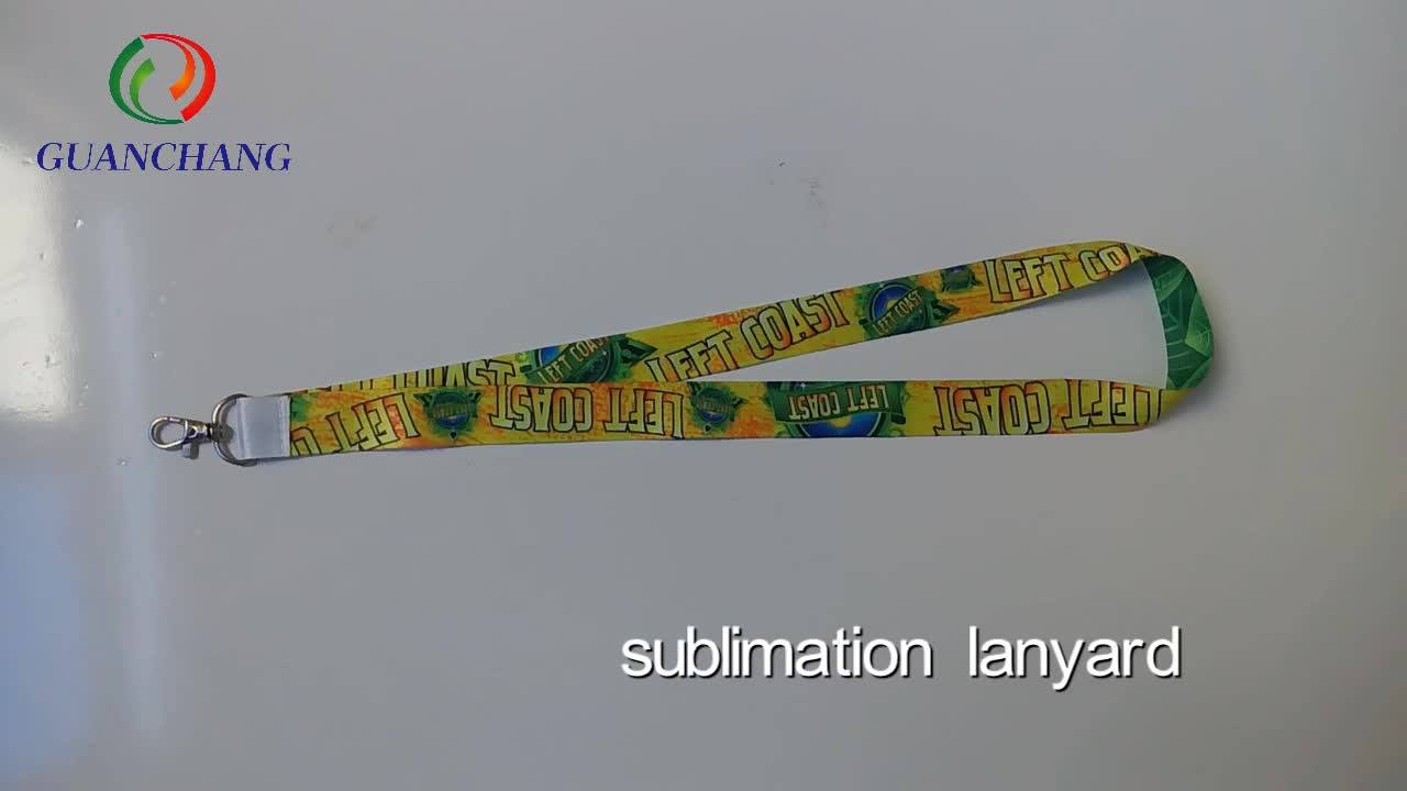 Hot Selling Eco Friendly Rayban Sunglass Polyester Jacquard Lanyard