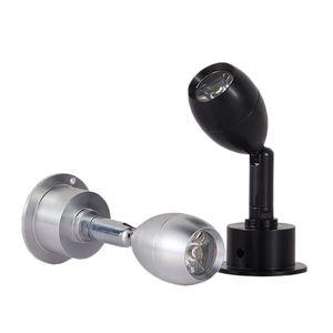 LED明装软管射灯弯管照画灯珠宝柜台小射灯首饰展示1W3W背景墙灯