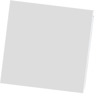 嘉美斯集成吊顶铝扣板天花300*300300*600亚光纯白斜角平面白色