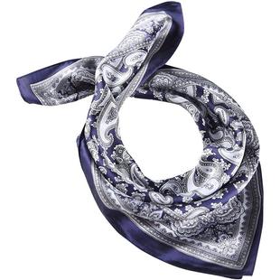 真丝丝巾方巾小围巾男士领巾男款杭州丝绸春秋薄男式高端秋季冬季