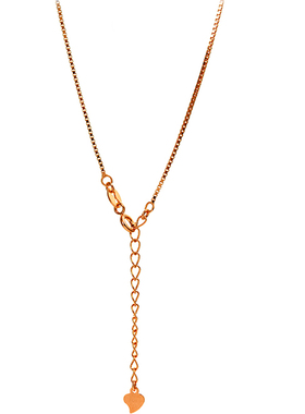 s925纯银盒子链女镀百搭吊坠