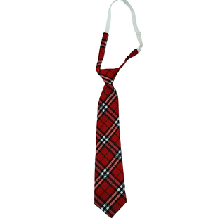 HOW条纹格子学院ins日韩系可调小领带免打衬衣领带懒人买二送一