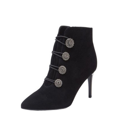 Tigrisso蹀愫短筒靴高跟