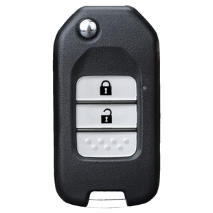 适用本田锋范飞度XRV雅阁缤智哥瑞竞瑞汽车遥控钥匙改装折叠外壳