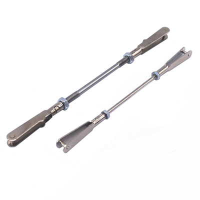 航模飞机转向传动拉杆铁夹头组合