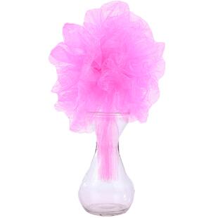 6个装布幔花夹子背景纱幔许愿亭四角亭夹子背景婚庆用道具仿真花