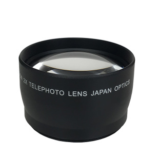 58MM 2X倍增距镜 单反相机附加镜头倍增镜 望远适用佳能18-55mm等
