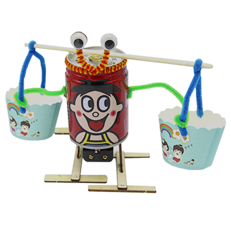 diy易拉罐废旧材料科技小制作