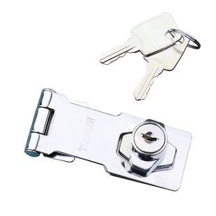 免打孔冰箱锁防偷吃冰柜锁防盗带锁商用厨子锁抽屉锁免开孔柜子锁