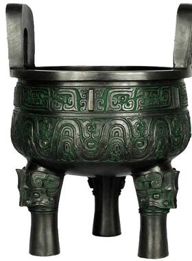 大仕缘千秋商务仿古风青铜器鼎