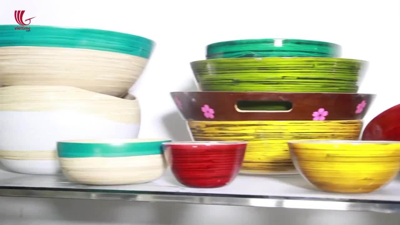 Natural Folding Bamboo Fruit Basket With Protective Net Cover Made Of Bamboo Food Cover