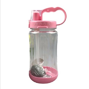 台湾贺宝芙大手柄水杯 多色可选吸管 健身运动水杯1000CC刻度水杯