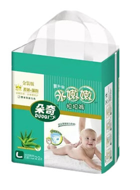 朵奇金装拉拉裤婴儿加大透气芦荟