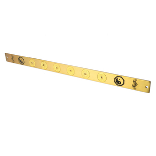 铜实心六帝尺铜钱尺六帝铜尺五帝尺钱丁兰尺家居挂件化门对门