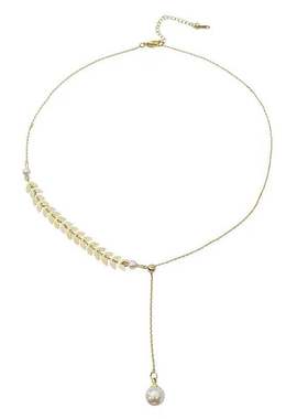 工作室纯银珍珠甜美项链闺蜜礼物