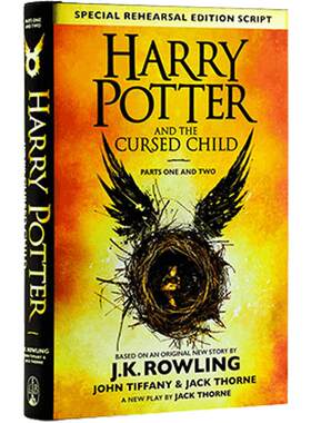哈利波特8 哈利波特与被诅咒的孩子 英文原版 Harry Potter and the Cursed Child 1-7 续集 JK 罗琳 小说书籍 英语畅销