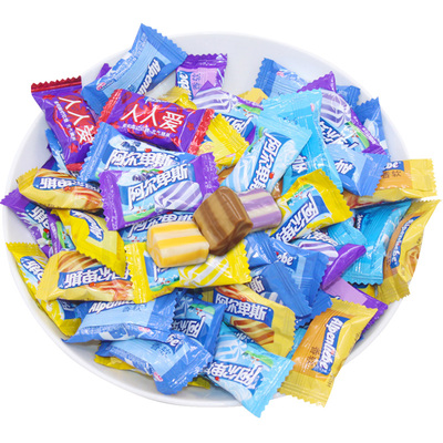 阿尔卑斯糖果香软糖棒棒糖喜糖