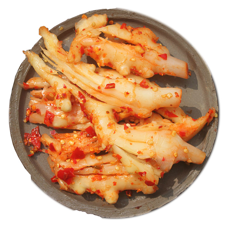 广西手撕生姜老坛腌制开胃下饭菜