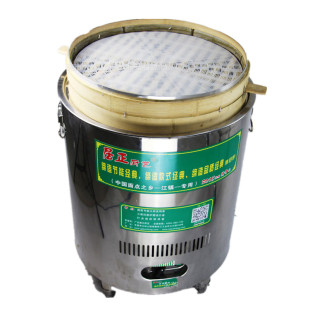 居正厨艺蒸包炉加厚双层保温静音节能 商用圆形炉 燃气炉 电蒸炉