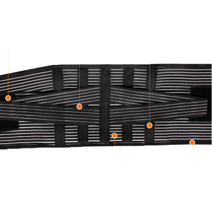 加长大码透气护腰带加肥加大码女男士腰间盘劳损腰伤钢板薄款夏季